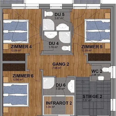 シャレー A Casa Brilliant ゼルデン