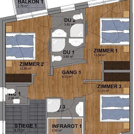 A Casa Brilliant شاليه *